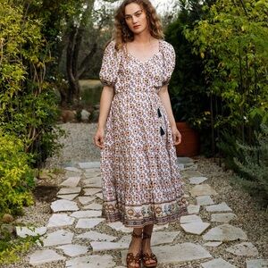 Paula Midi Dress | Marrakesh